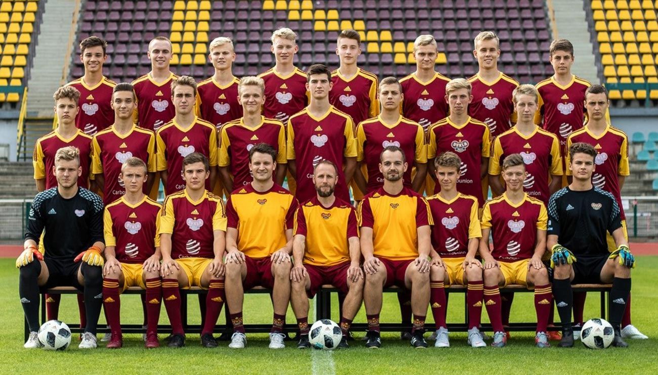 Mannschaftsbild - FK Dukla Prag