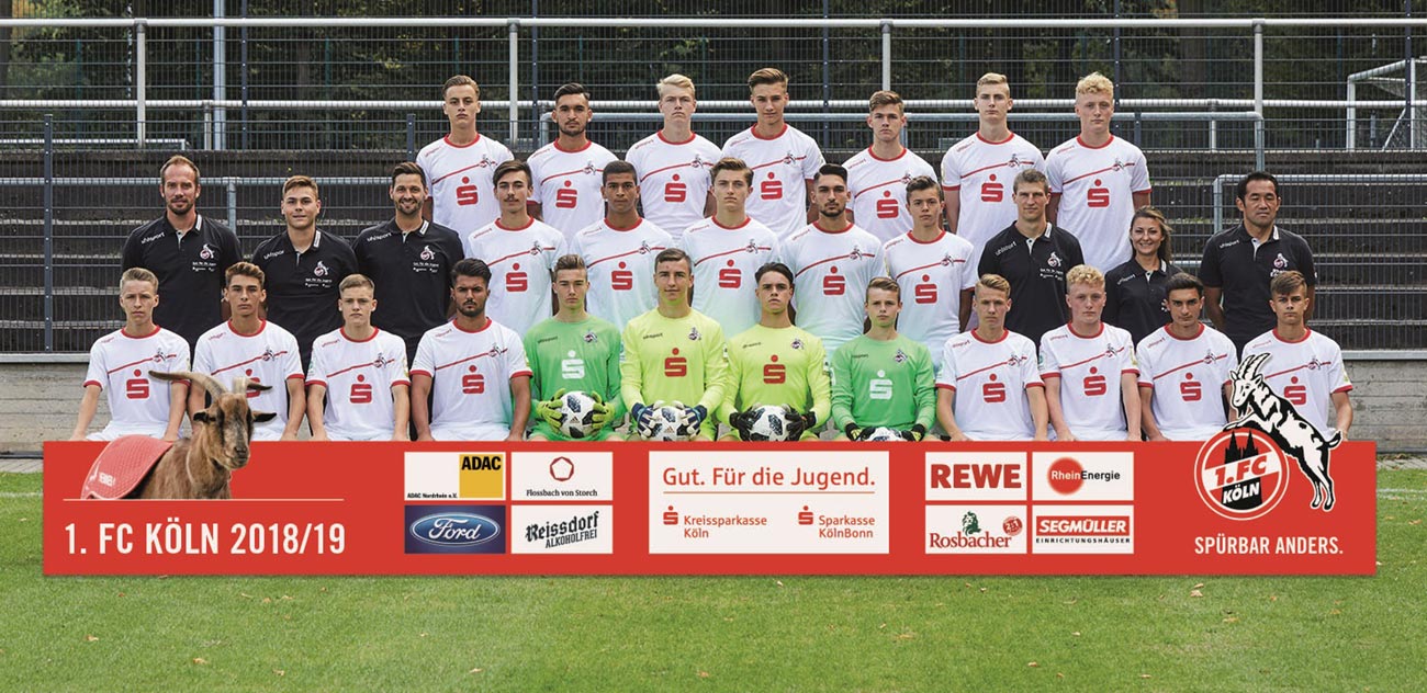 Mannschaftsbild - 1. FC Köln