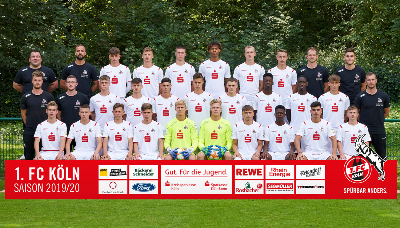 Mannschaftsbild - 1. FC Köln