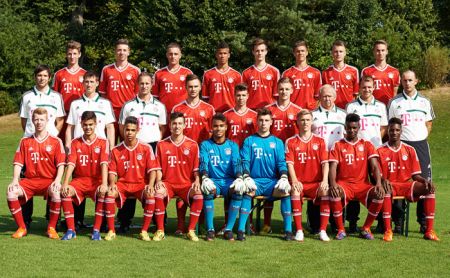 Mannschaftsbild FC Bayern München