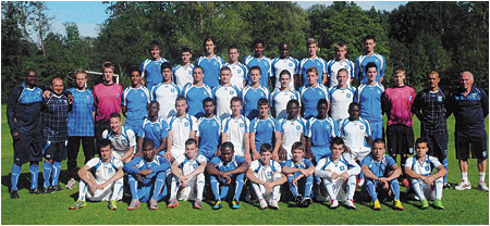 Mannschaftsbild AJ Auxerre