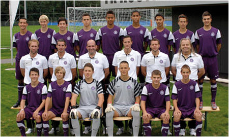 Mannschaftsbild FK Austria Wien