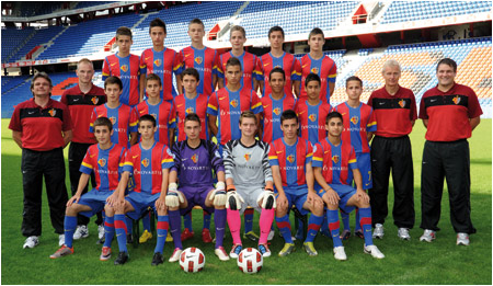 Mannschaftsbild FC Basel