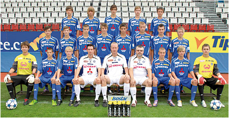 Mannschaftsbild SK Sigma Olmütz