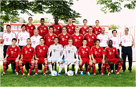 Mannschaftsbild FC Bayern München