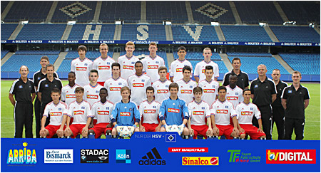 Mannschaftsbild Hamburger SV