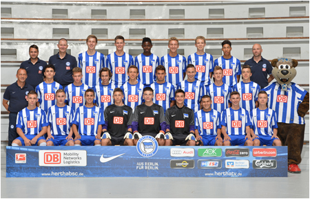 Mannschaftsbild Hertha BSC Berlin