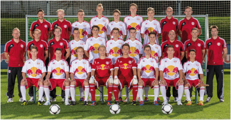 Mannschaftsbild Red Bull Salzburg